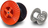 Corrugated Flange Steel Reels